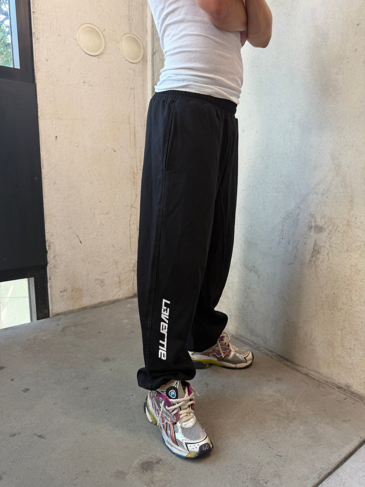 Black sweatpants